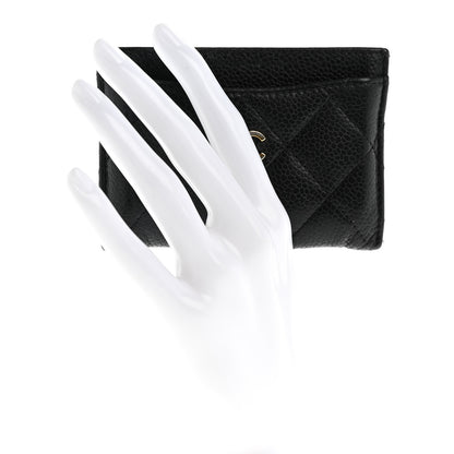 Chanel Caviar Quilted Card Holder Black 2 of 8