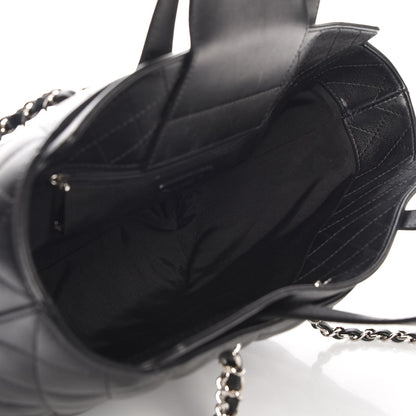 Chanel Calfskin Quilted Large Shopping Tote Black 6 of 8