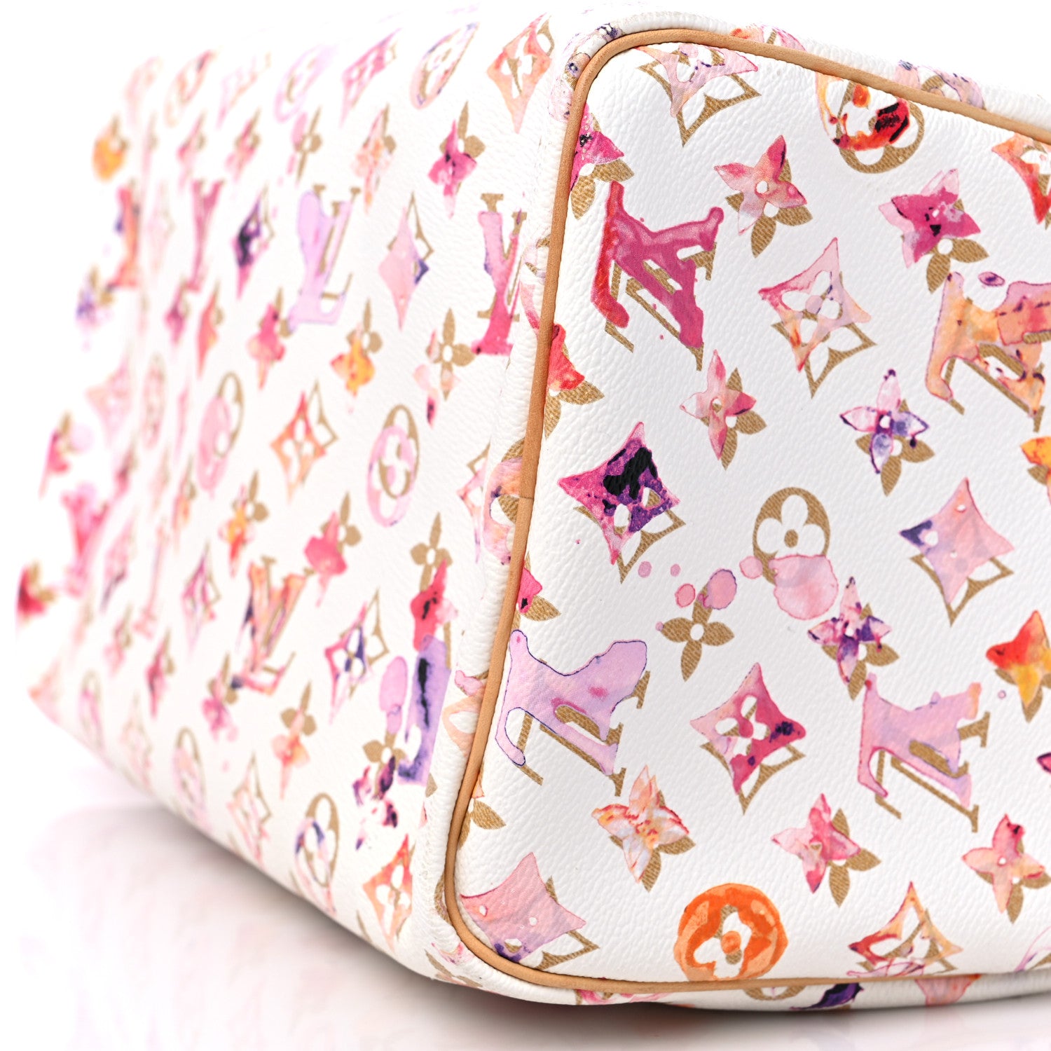 Louis Vuitton Watercolor Aquarelle Speedy 30 White 8 of 13