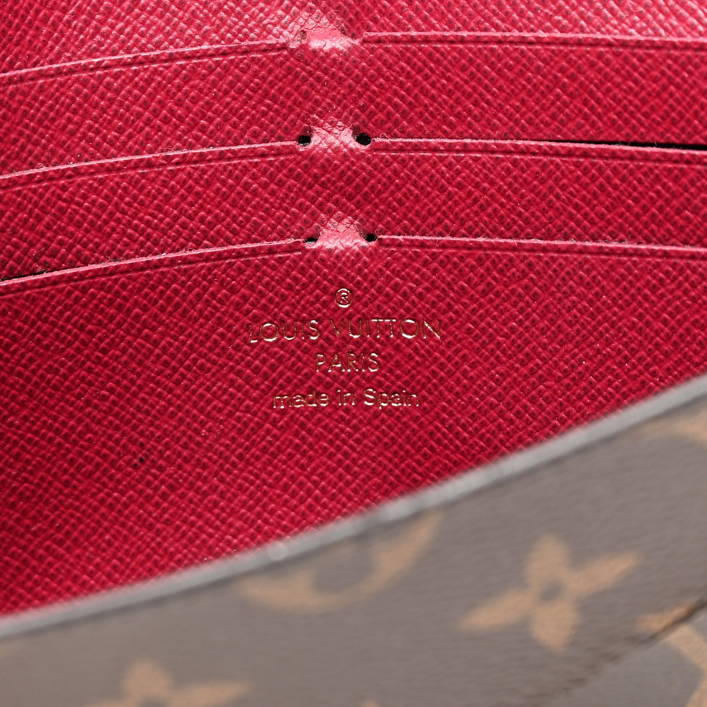 Monogram Jeanne Wallet Fuchsia