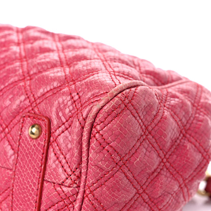 Marc Jacobs Python Embossed Stardust Stam Pink 10 of 16