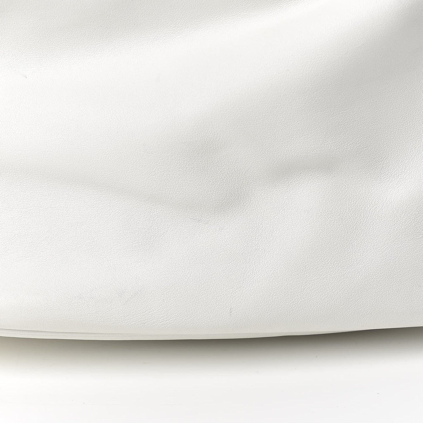 Calfskin Paradise Bubble Bucket Bag White