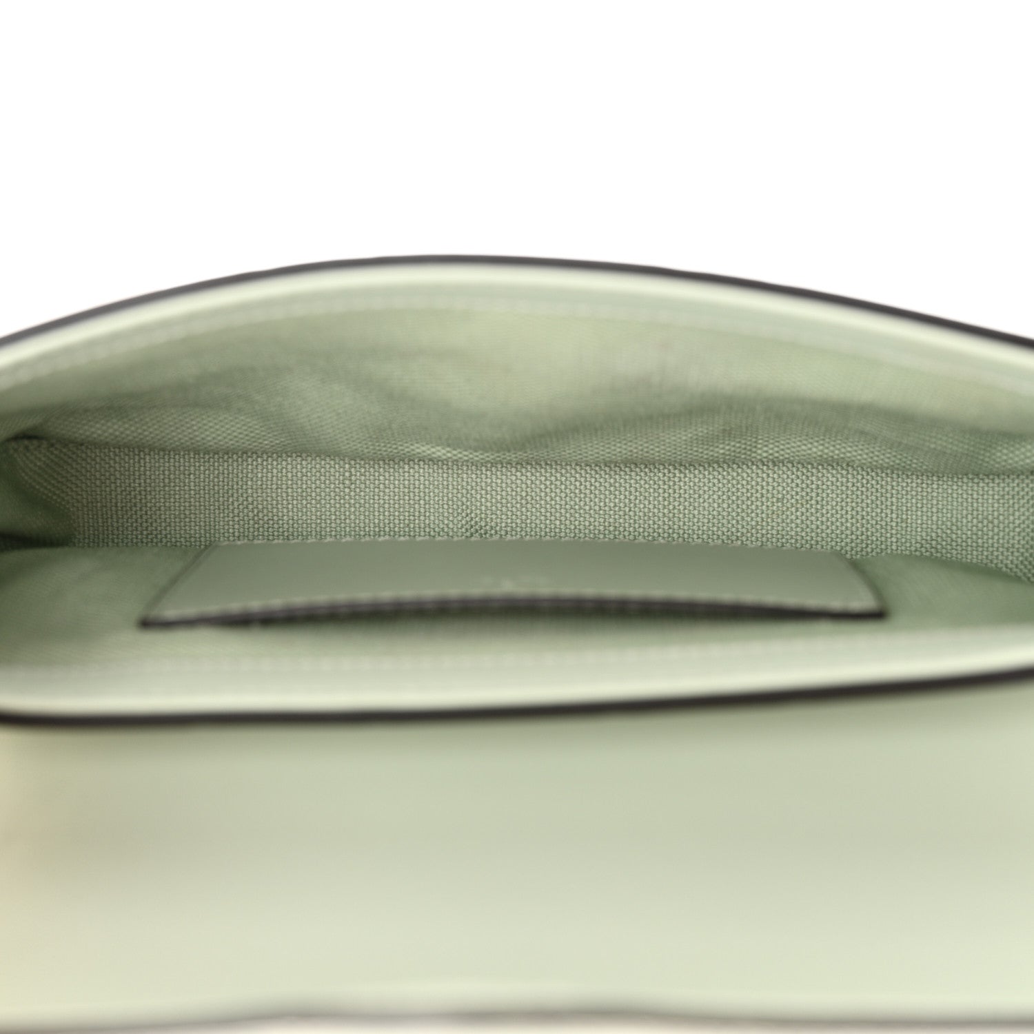 Gucci Calfskin GG Super Mini Shoulder Bag Pale Green 5 of 14
