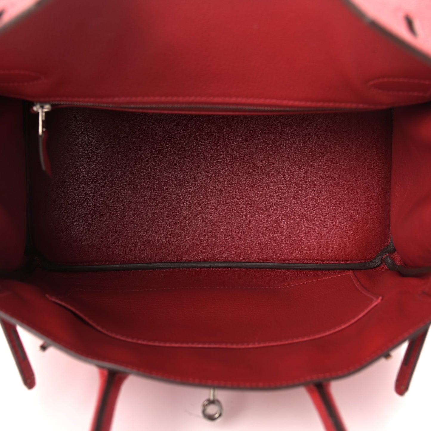 Epsom Birkin 30 Rouge Casaque