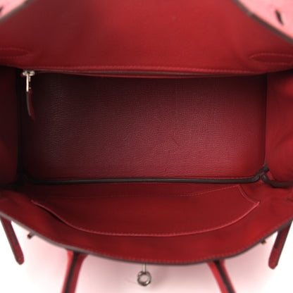 Hermes Epsom Birkin 30 Rouge Casaque 4 of 13
