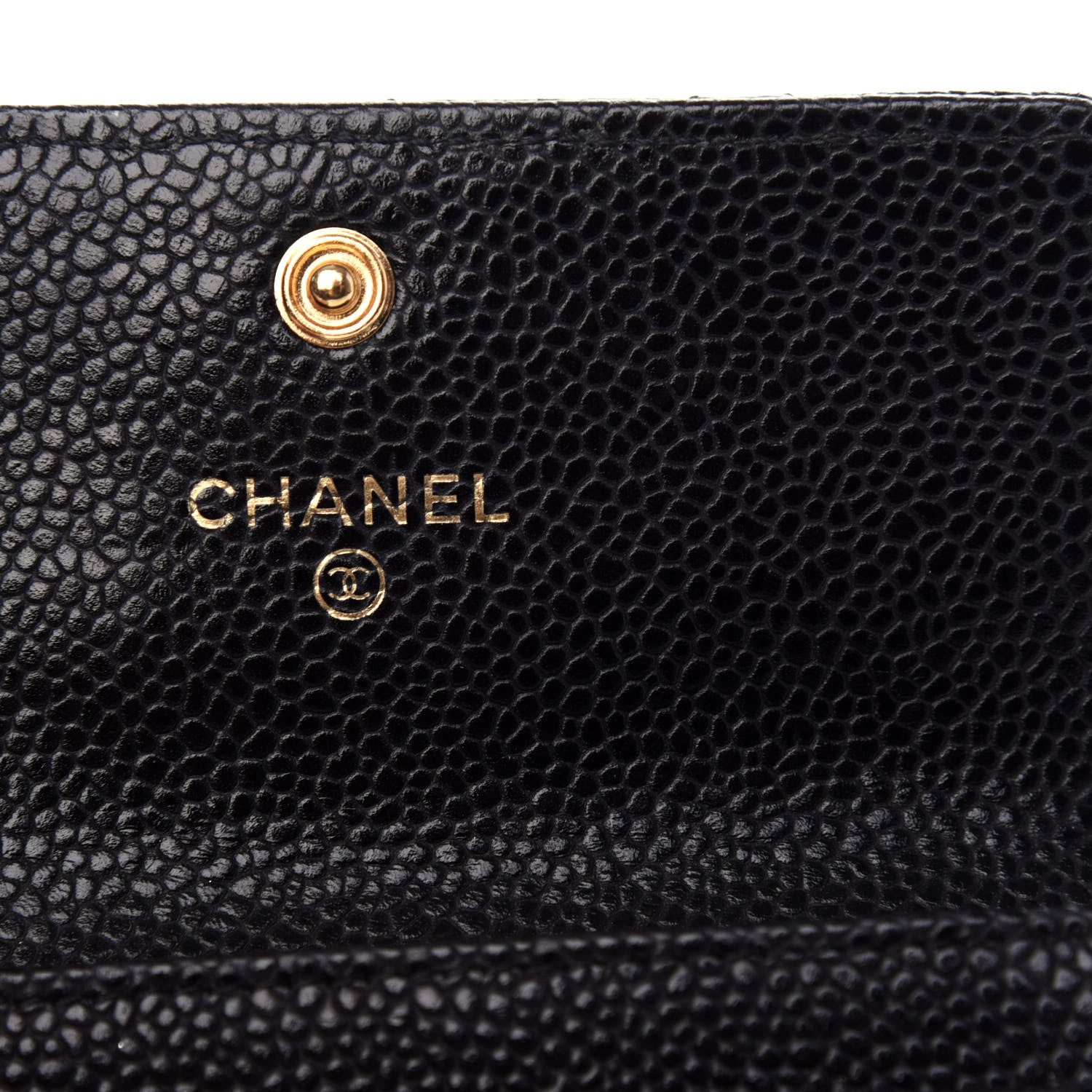 Chanel Caviar Quilted Flap Card Holder Black 6 of 8