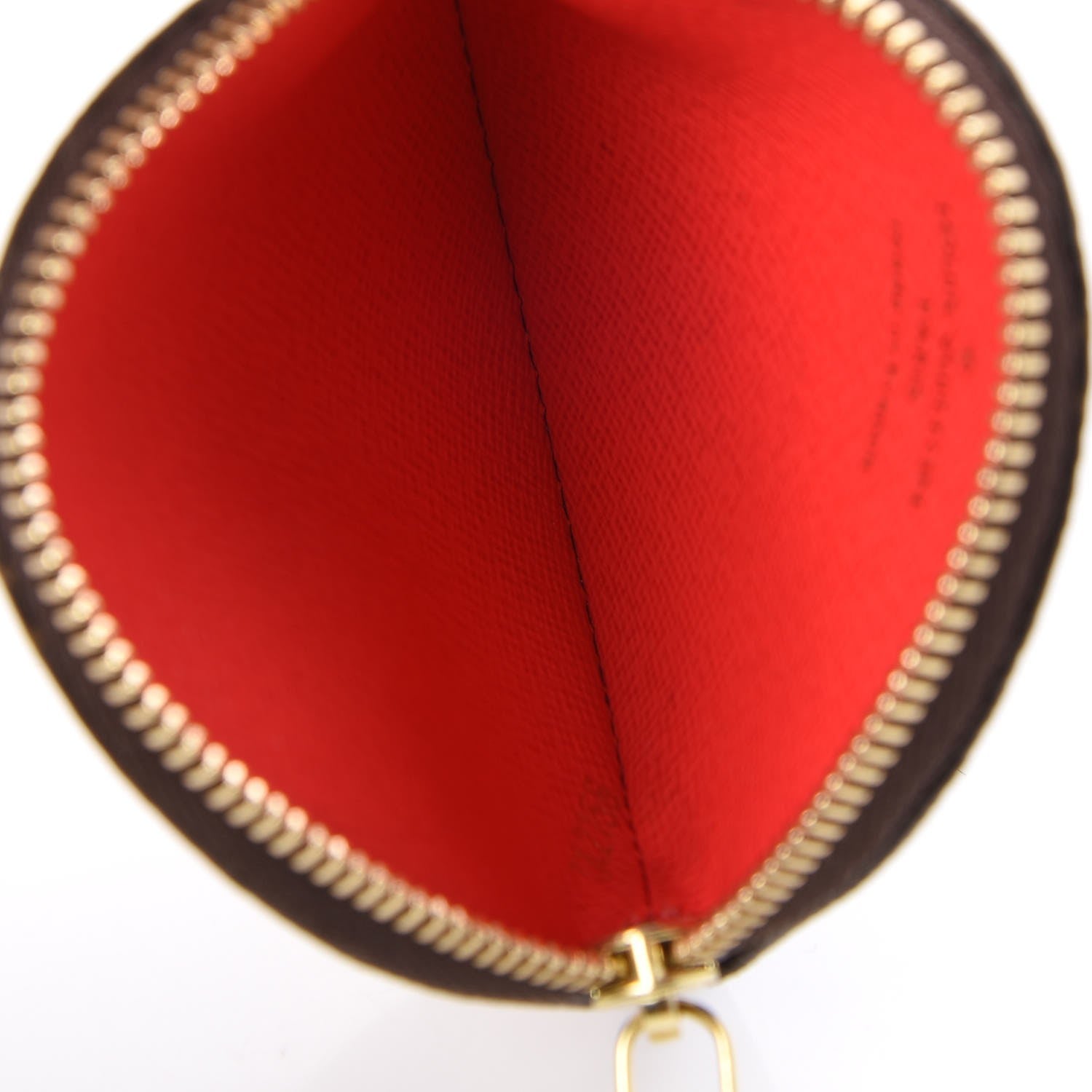 Louis Vuitton Monogram 2016 Christmas Animation Round Coin Purse Rouge 5 of 8