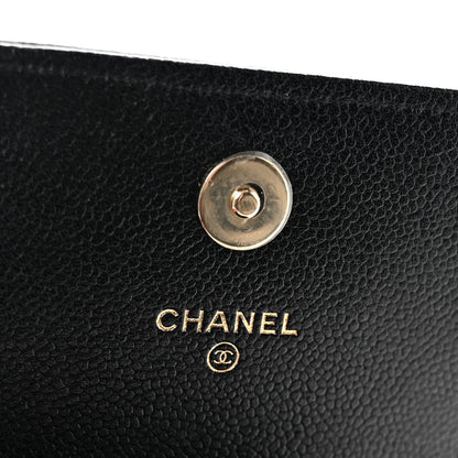 Chanel Caviar Quilted Boy Phone Holder Black 6 of 11
