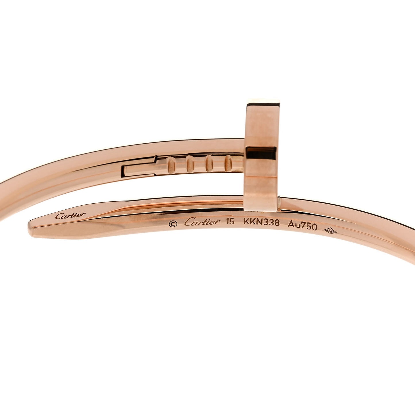 18K Pink Gold Juste Un Clou Bracelet 15
