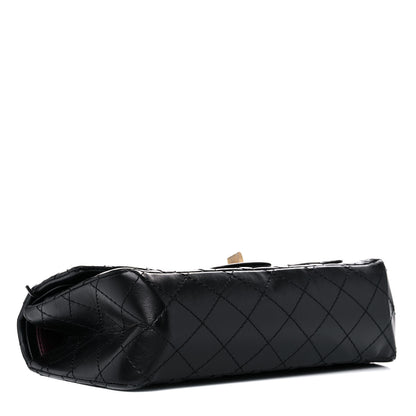 Chanel Aged Calfskin Quilted 2.55 Reissue 225 Flap Black 4 of 11