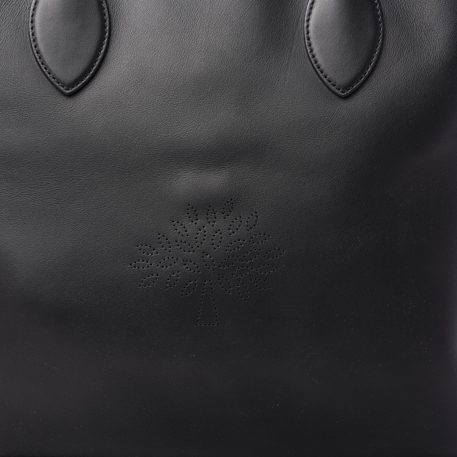 Mulberry Nappa Perforated Blossom Tote Black 10 of 10