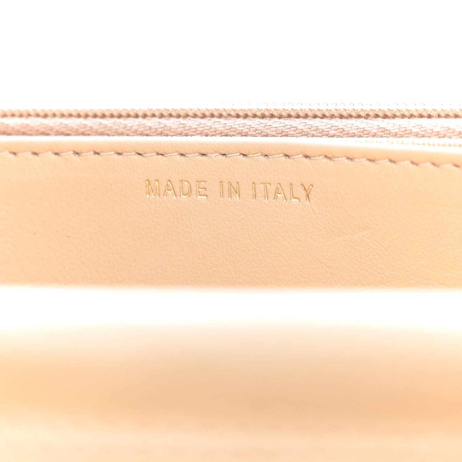 Chanel Caviar Quilted Wallet On Chain WOC Beige 7 of 12