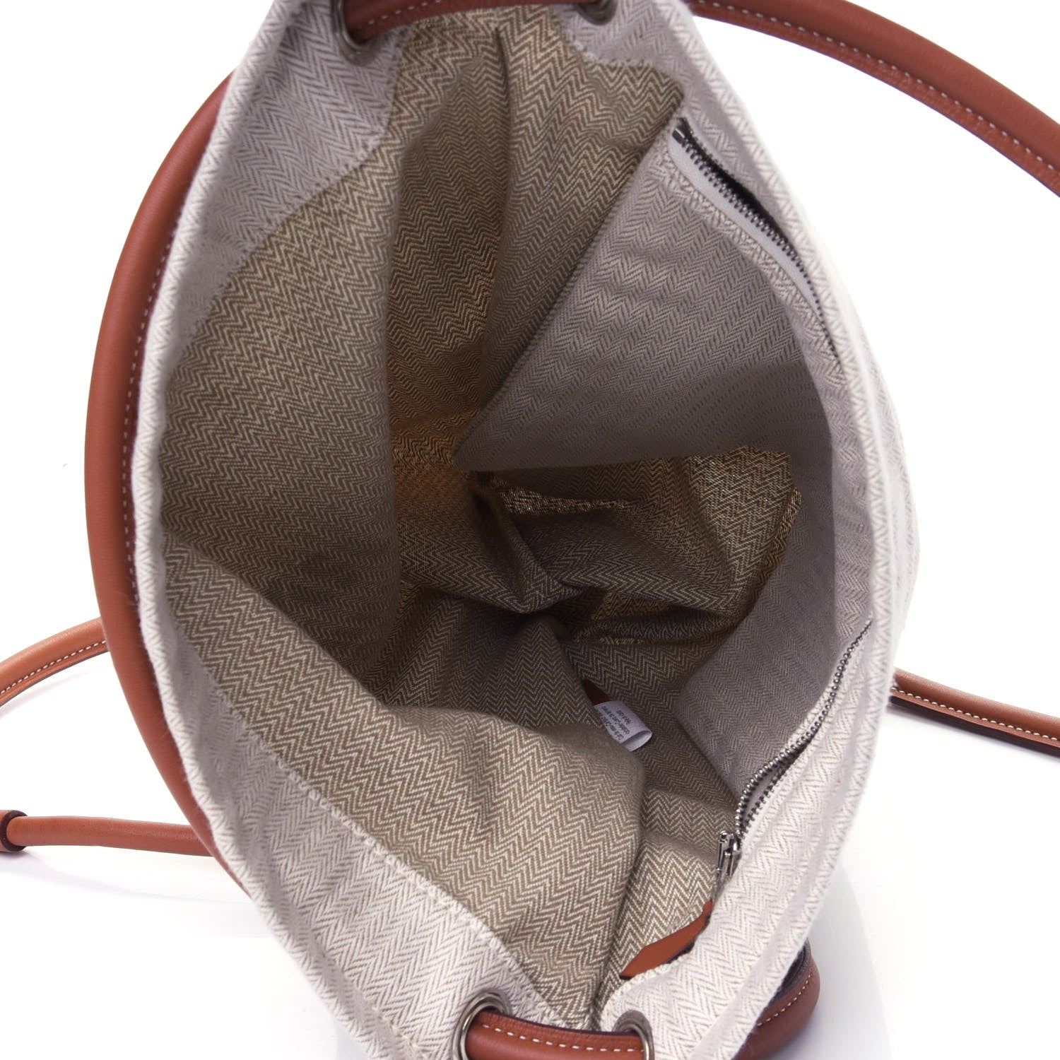 Hermes Toile Swift Maline Bag Gold Craie 4 of 4