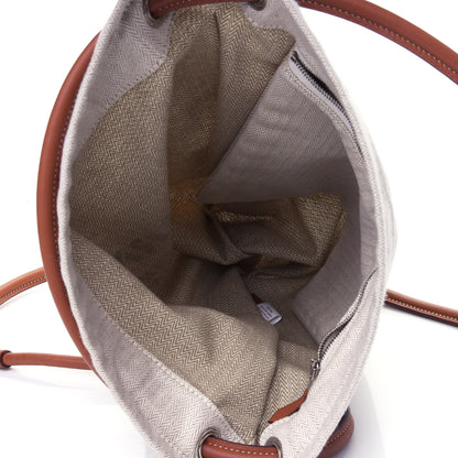Hermes Toile Swift Maline Bag Gold Craie 4 of 4