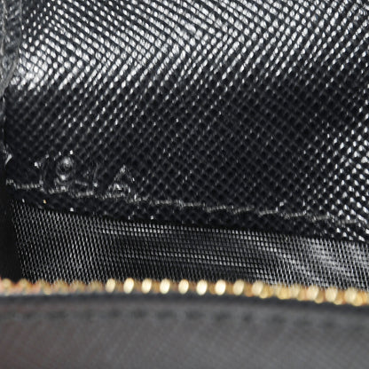 Prada Saffiano Metal Continental Wallet Nero Black 9 of 9