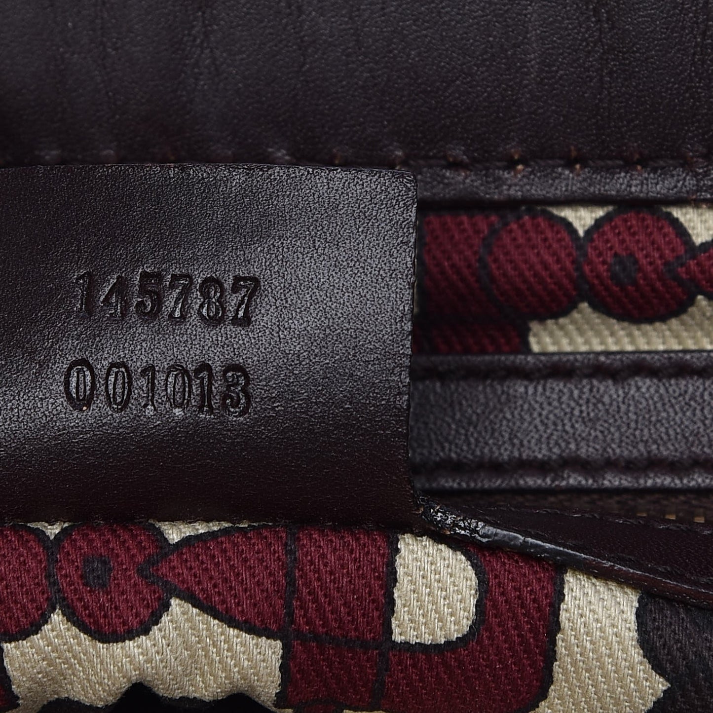 Guccissima Medium Punch Top Handle Tote Brown