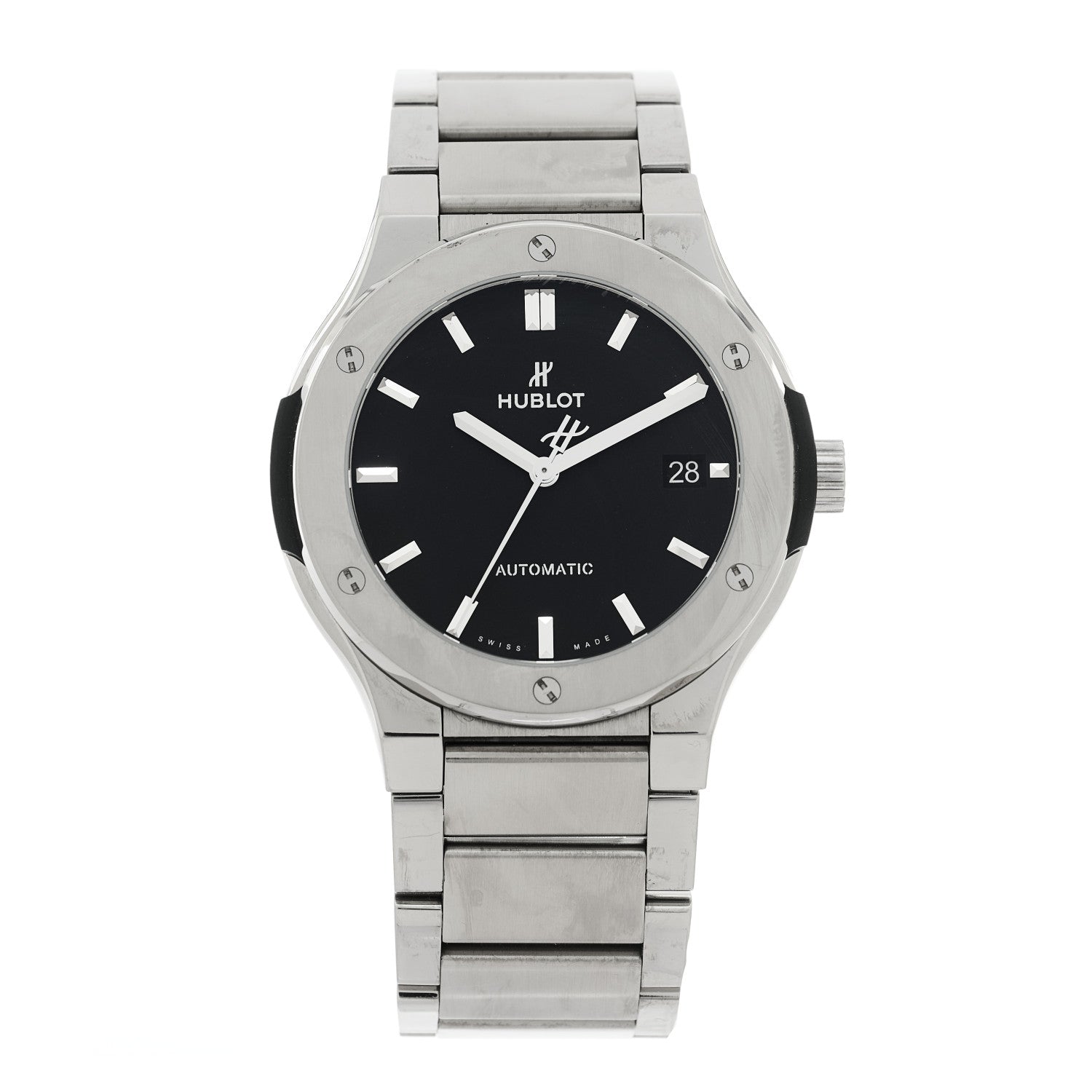 Hublot Titanium 45mm Classic Fusion Automatic Watch Black 510.NX.1170.NX 1 of 5