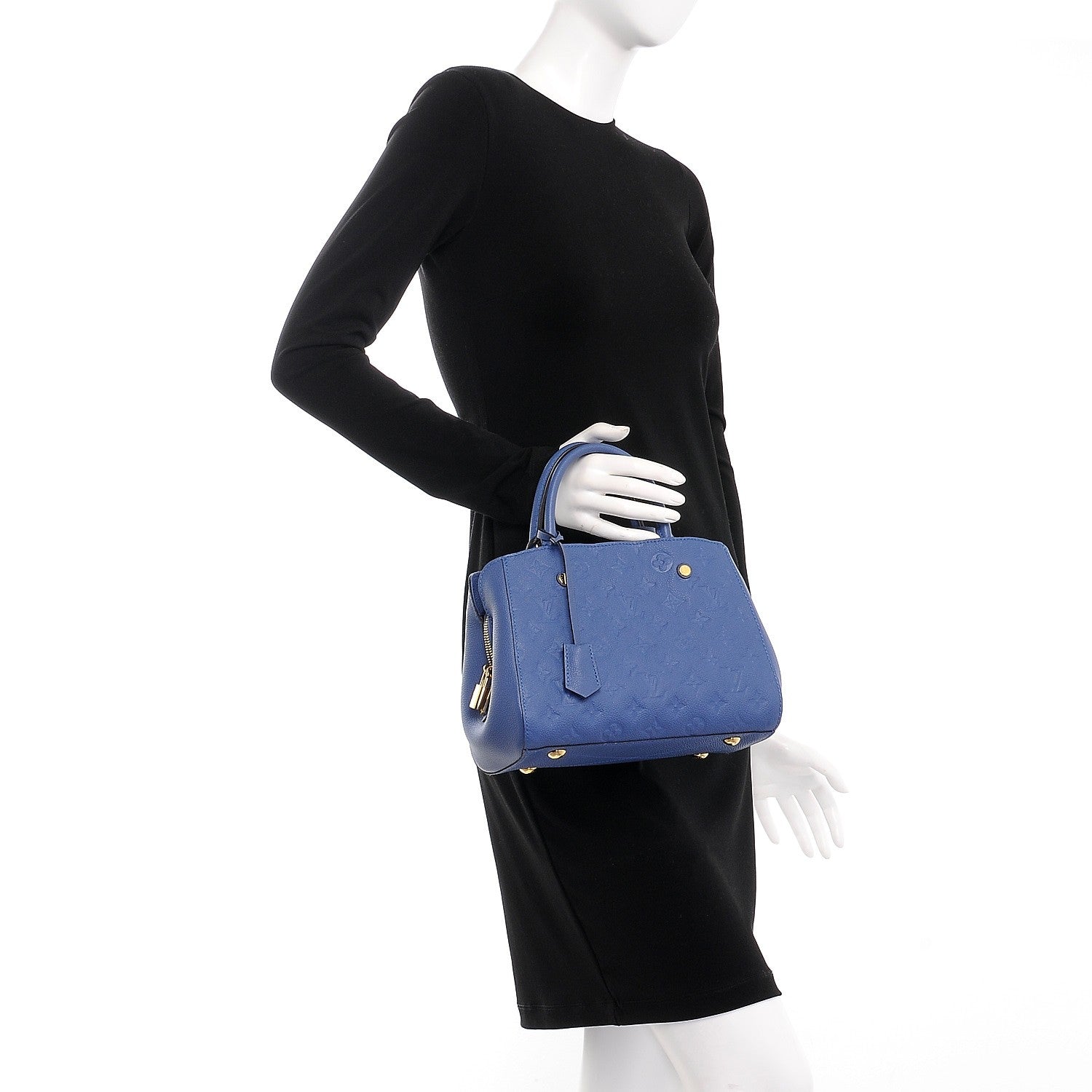 Louis Vuitton Empreinte Montaigne BB Denim 3 of 8