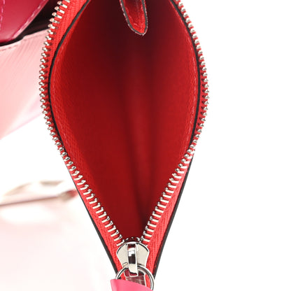Louis Vuitton Epi Trio Card Case Wallet Rose Ballerine Rouge Fuchsia 7 of 10