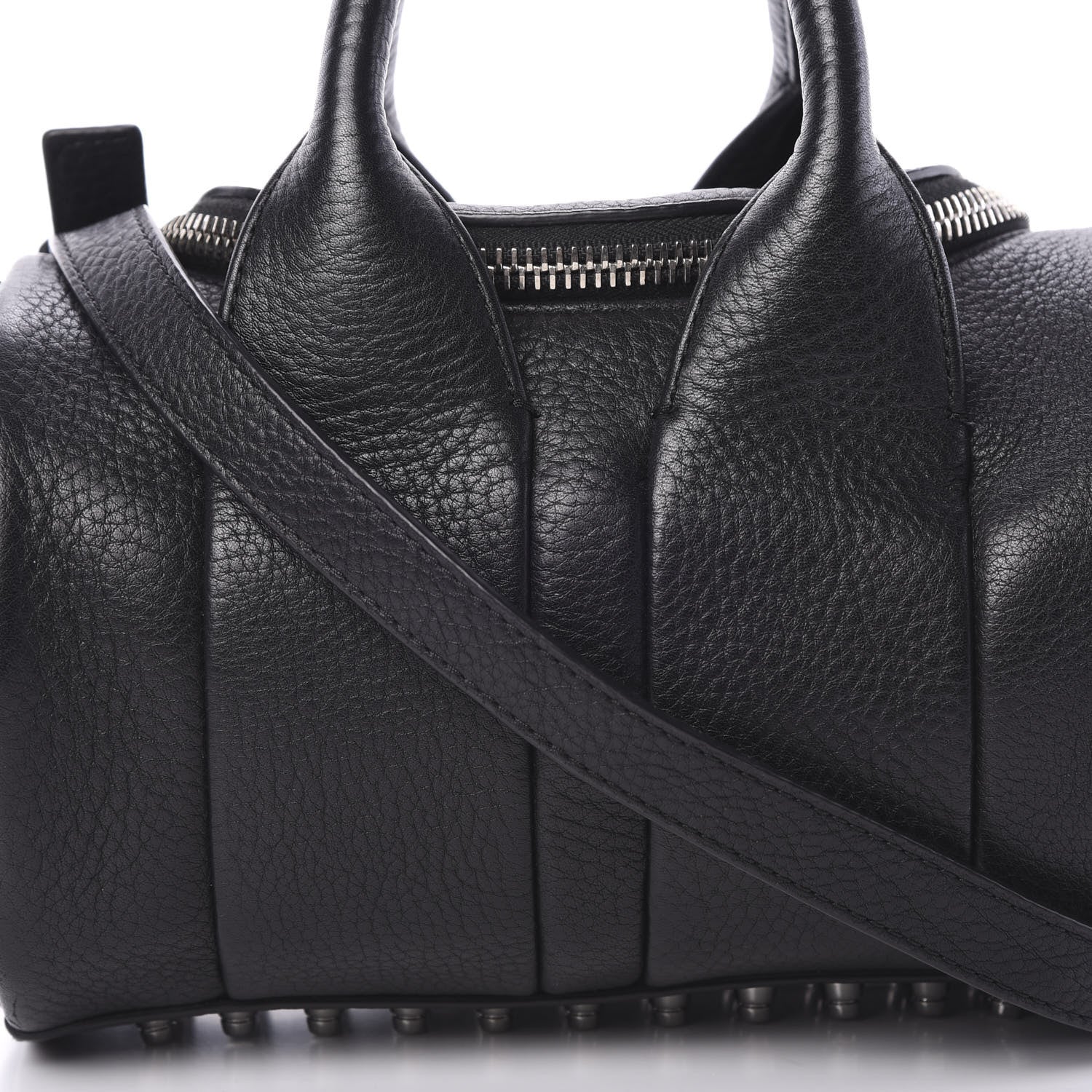 Alexander Wang Pebbled Lambskin Rockie Black Rhodium Hardware 7 of 12