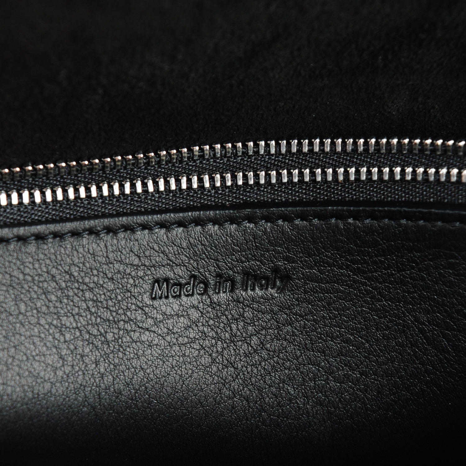 Celine Calfskin Blade Flap Black 6 of 7