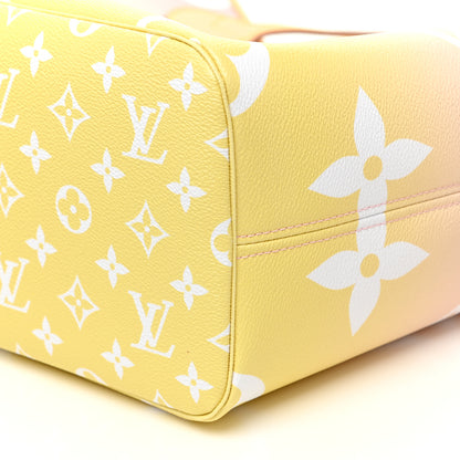 Louis Vuitton Monogram Giant By The Pool Neverfull MM Light Pink 9 of 10