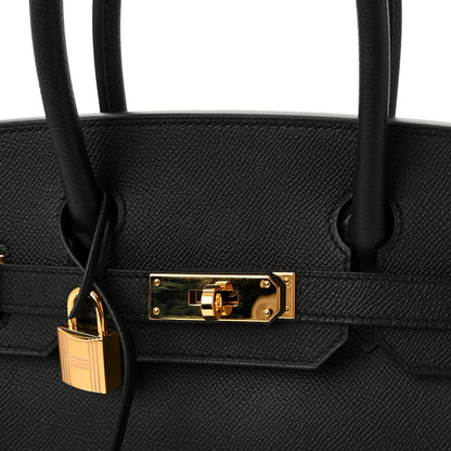Hermes Epsom Birkin 30 Black 8 of 11
