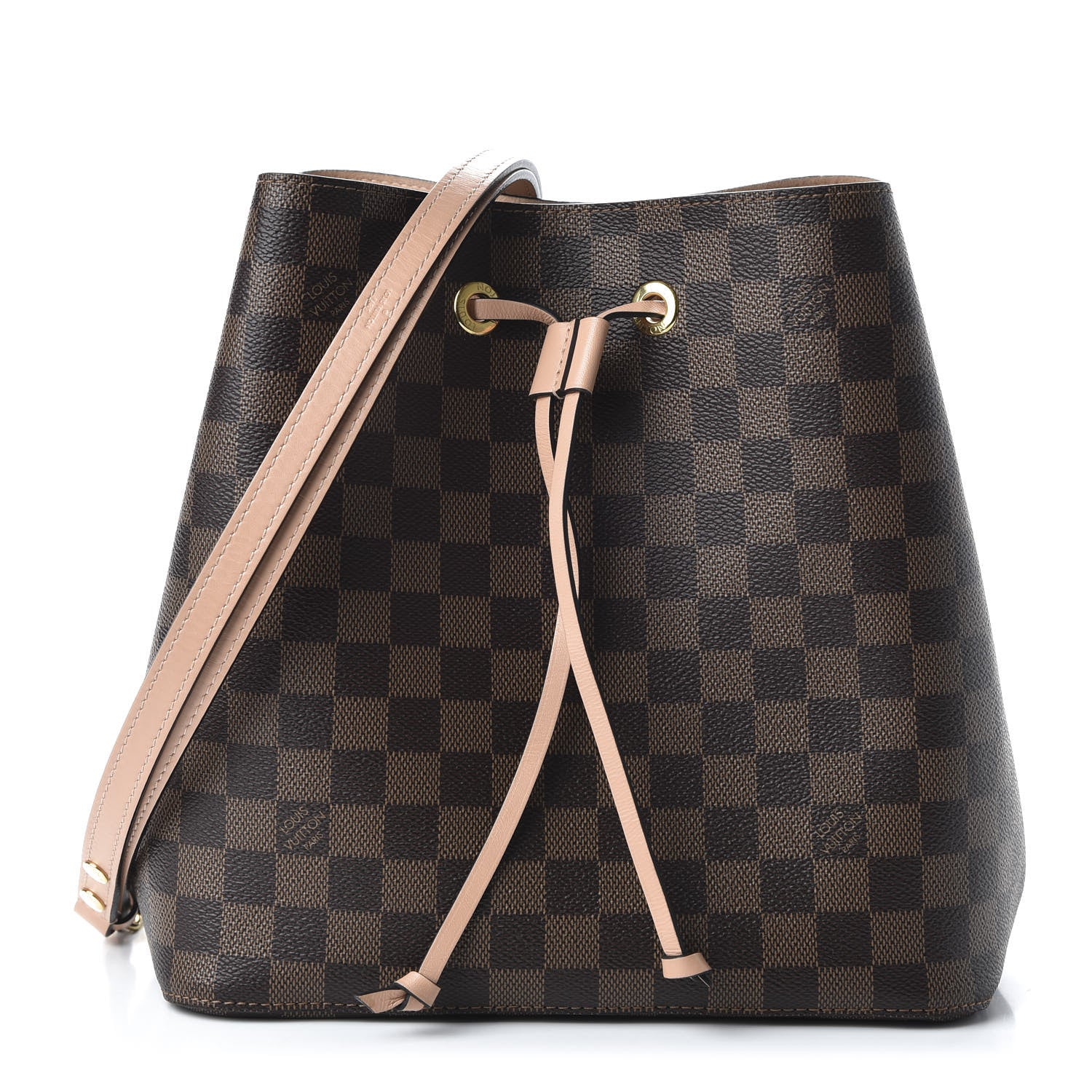 Louis Vuitton Damier Ebene Neonoe MM Venus Pink 1 of 13