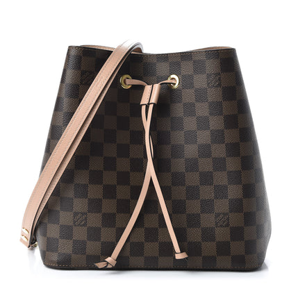 Louis Vuitton Damier Ebene Neonoe MM Venus Pink 1 of 13