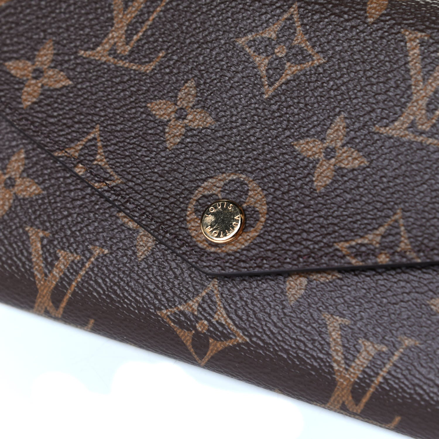 Louis Vuitton Monogram Sarah Wallet NM Coquelicot 7 of 7