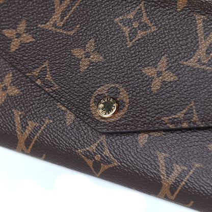 Louis Vuitton Monogram Sarah Wallet NM Coquelicot 7 of 7