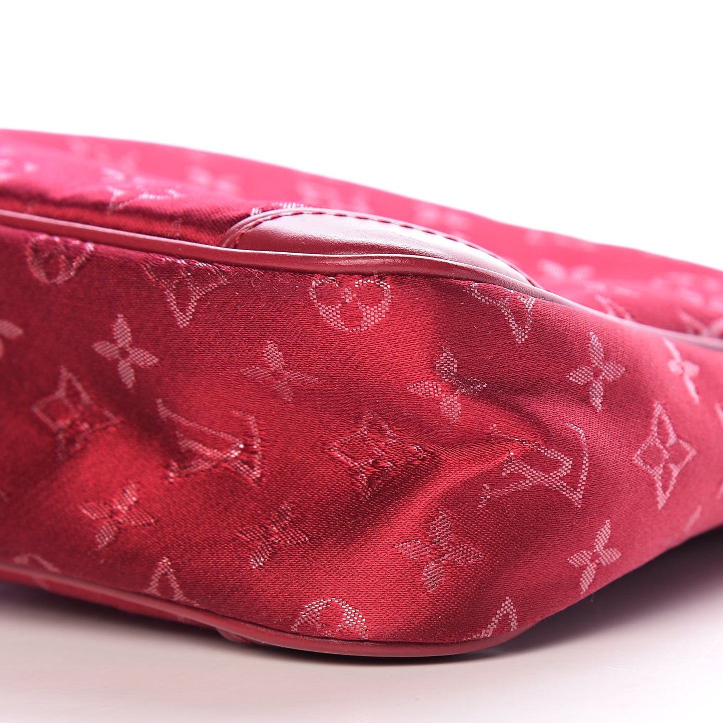 Satin Monogram Little Boulogne Red
