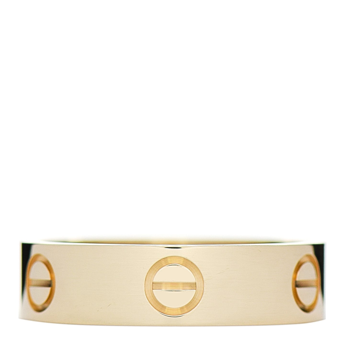18K Yellow Gold 5.5mm LOVE Ring 58 8.5