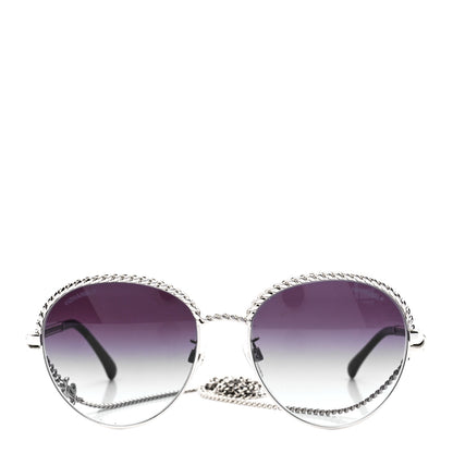 Chanel Chain Pantos Sunglasses 4242 Grey 2 of 8