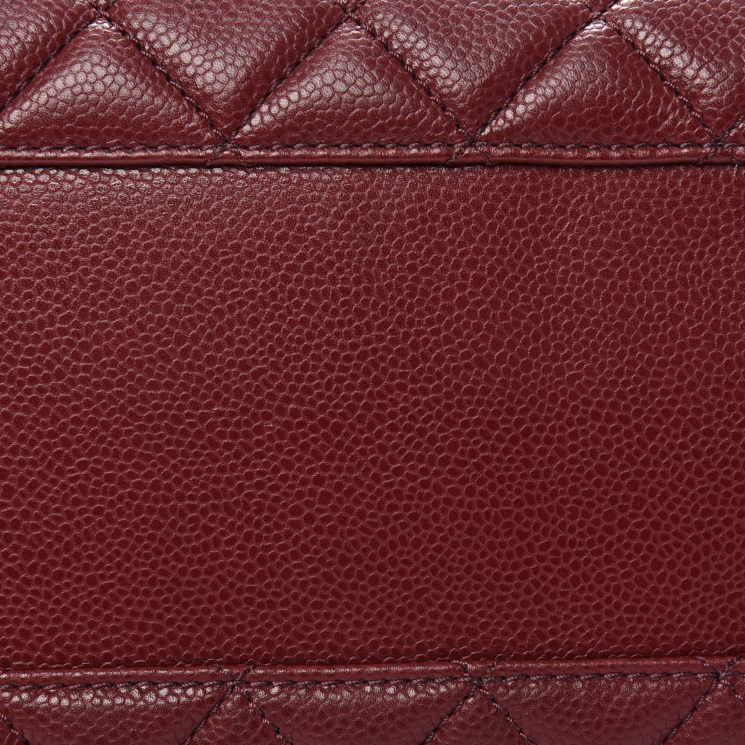 Chanel Caviar Quilted City Shopping Tote Red 9 of 12