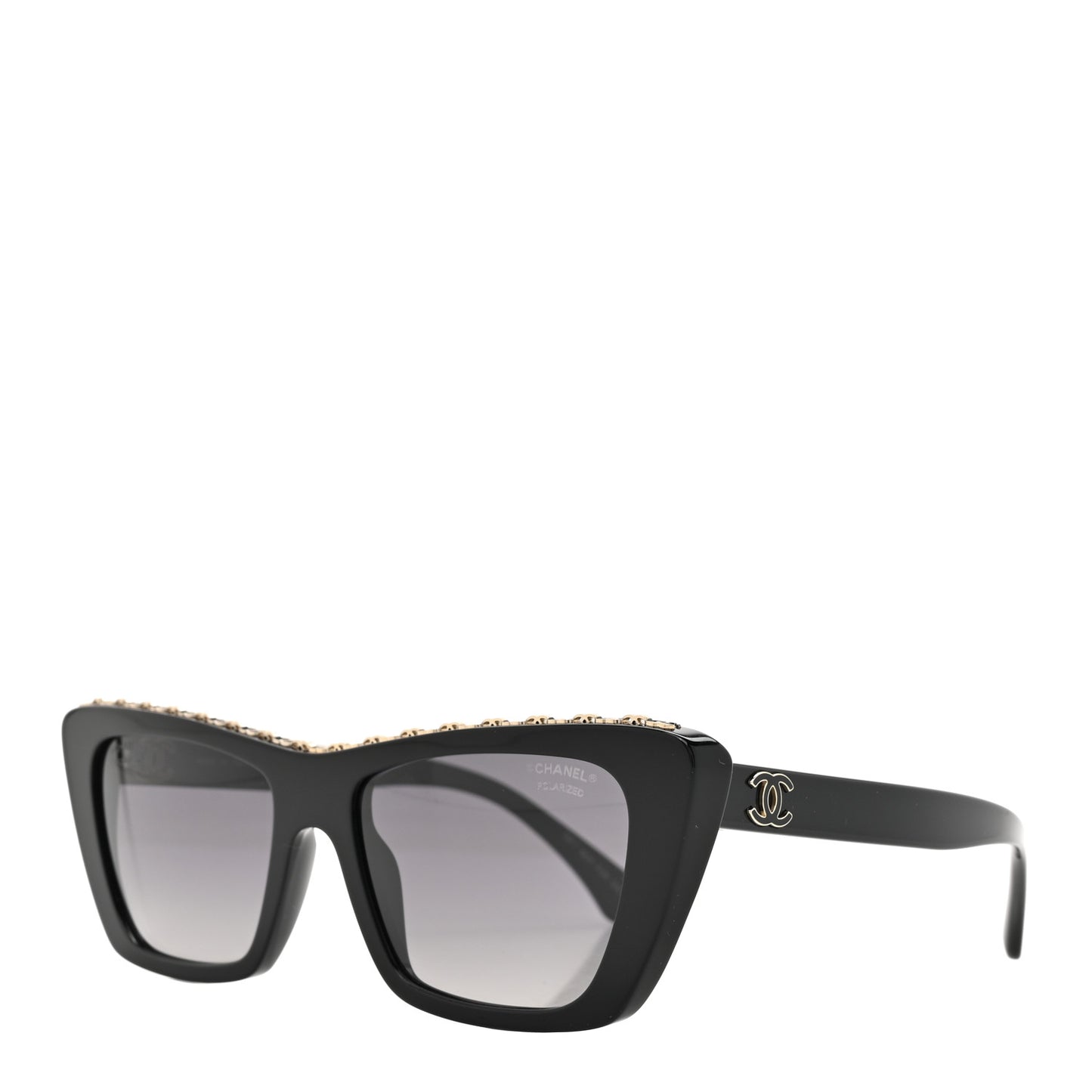 Acetate Butterfly Sunglasses 5540 Black