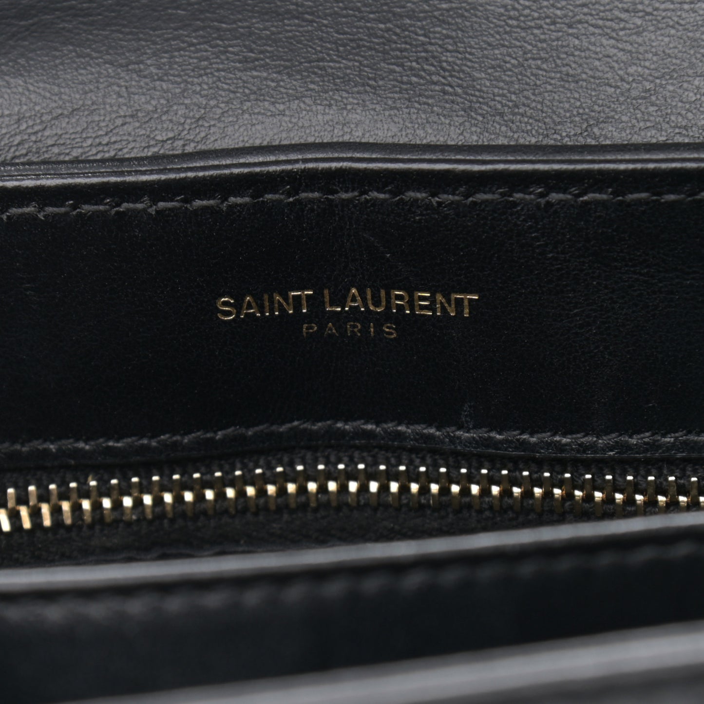 Calfskin Y Quilted Monogram Toy Loulou Crossbody Bag Black