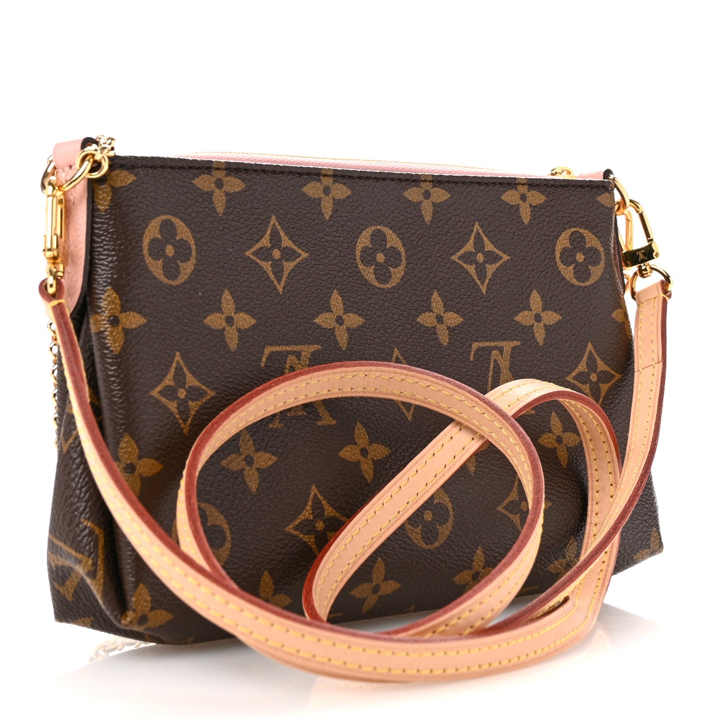 Monogram Pallas Clutch Rose Poudre