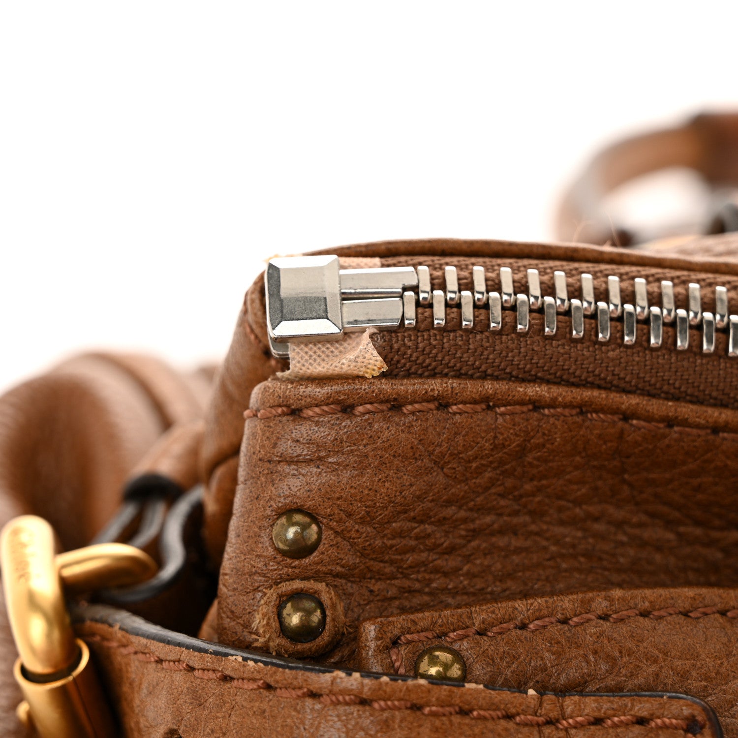 Chloe Calfskin Medium Paddington Satchel Tan 13 of 13