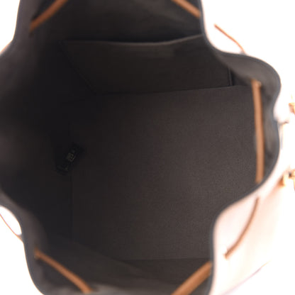 Fendi Vitello Grace Matte F is Fendi Grande Mon Tresor Bucket Bag Nocciola 4 of 11