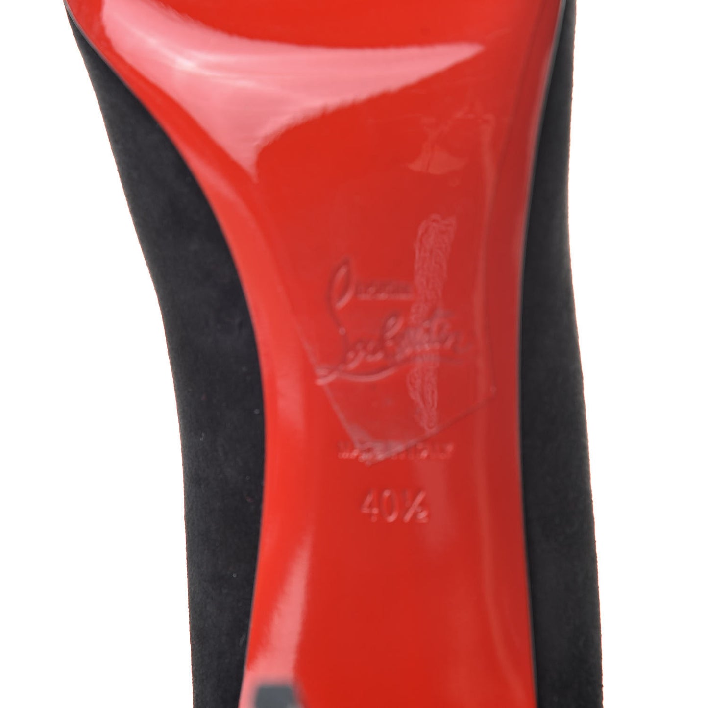 Veau Velours Eloise 85 Pumps 40.5 Black