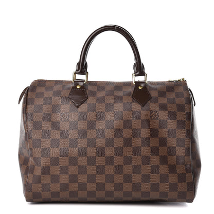 Louis Vuitton Damier Ebene Speedy 30 1 of 16