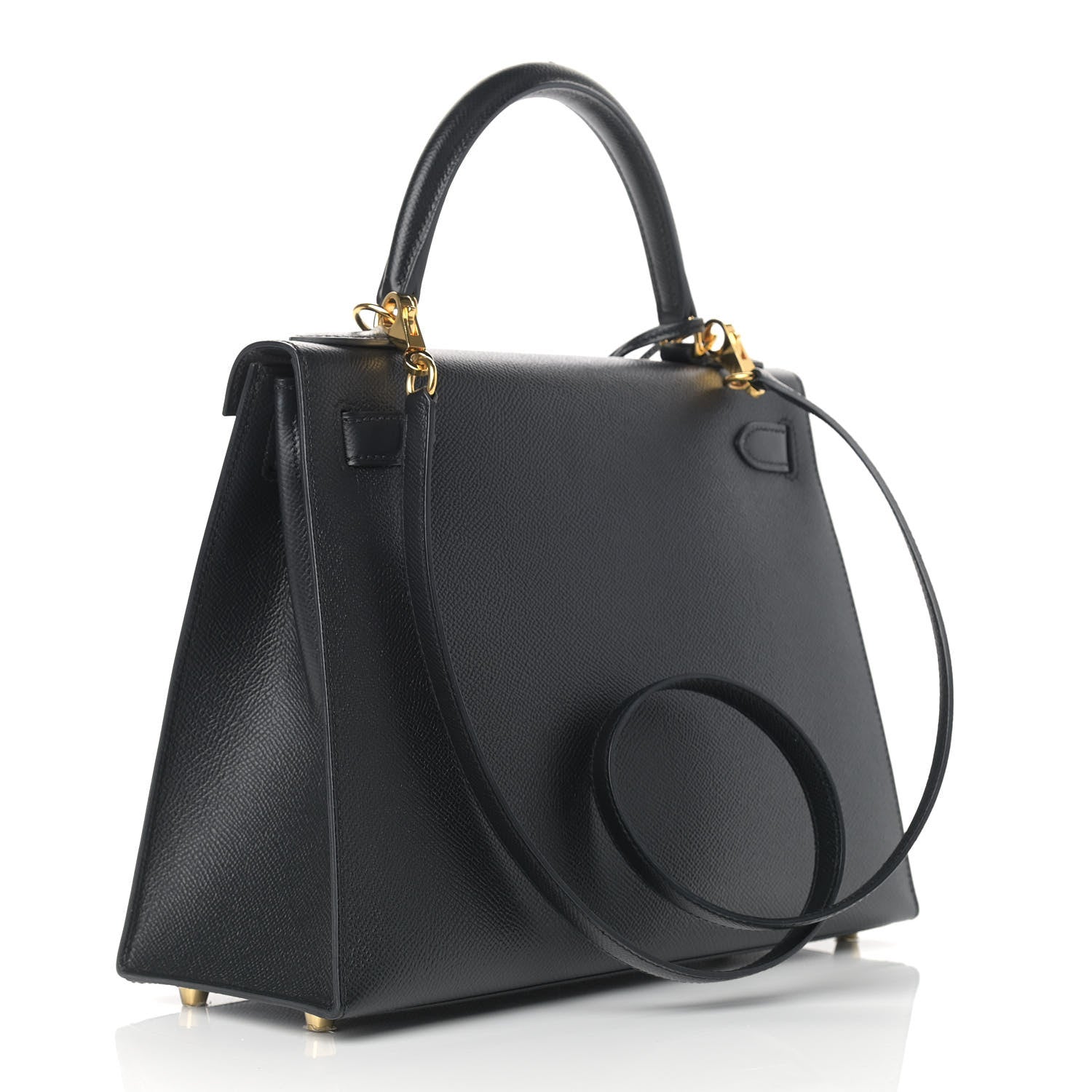 Hermes Epsom Kelly Sellier 28 Black 3 of 13
