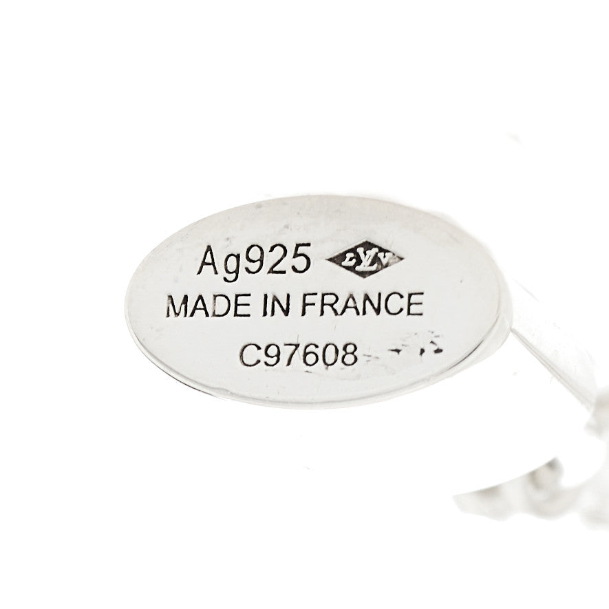 Louis Vuitton Sterling Silver Lockit Necklace 5 of 5