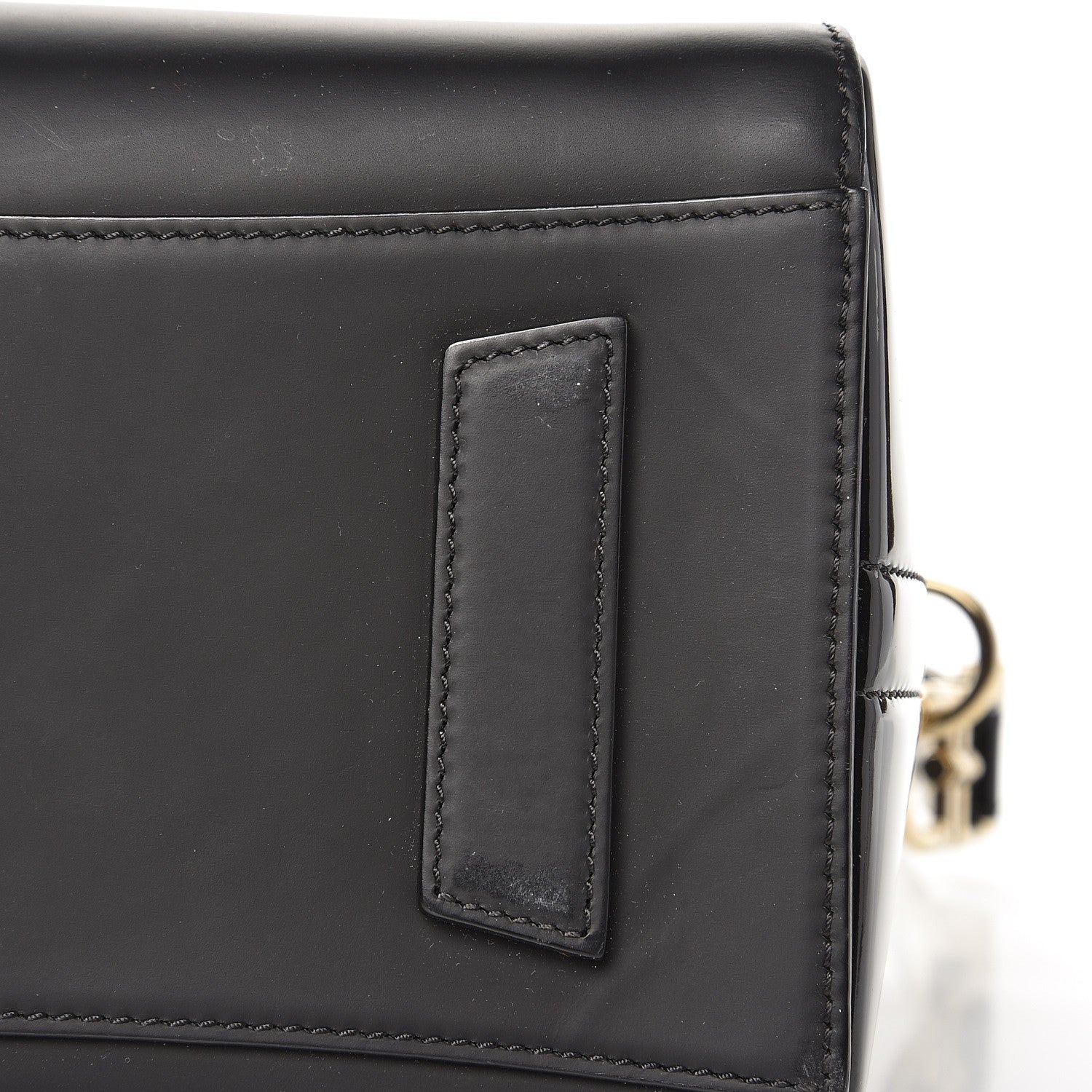 Givenchy Calfskin Patent Small Antigona Black 9 of 11