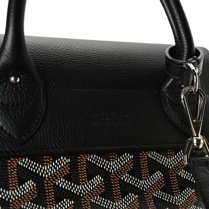Goyard Goyardine Calfskin Mini Alpin Backpack Black 6 of 9