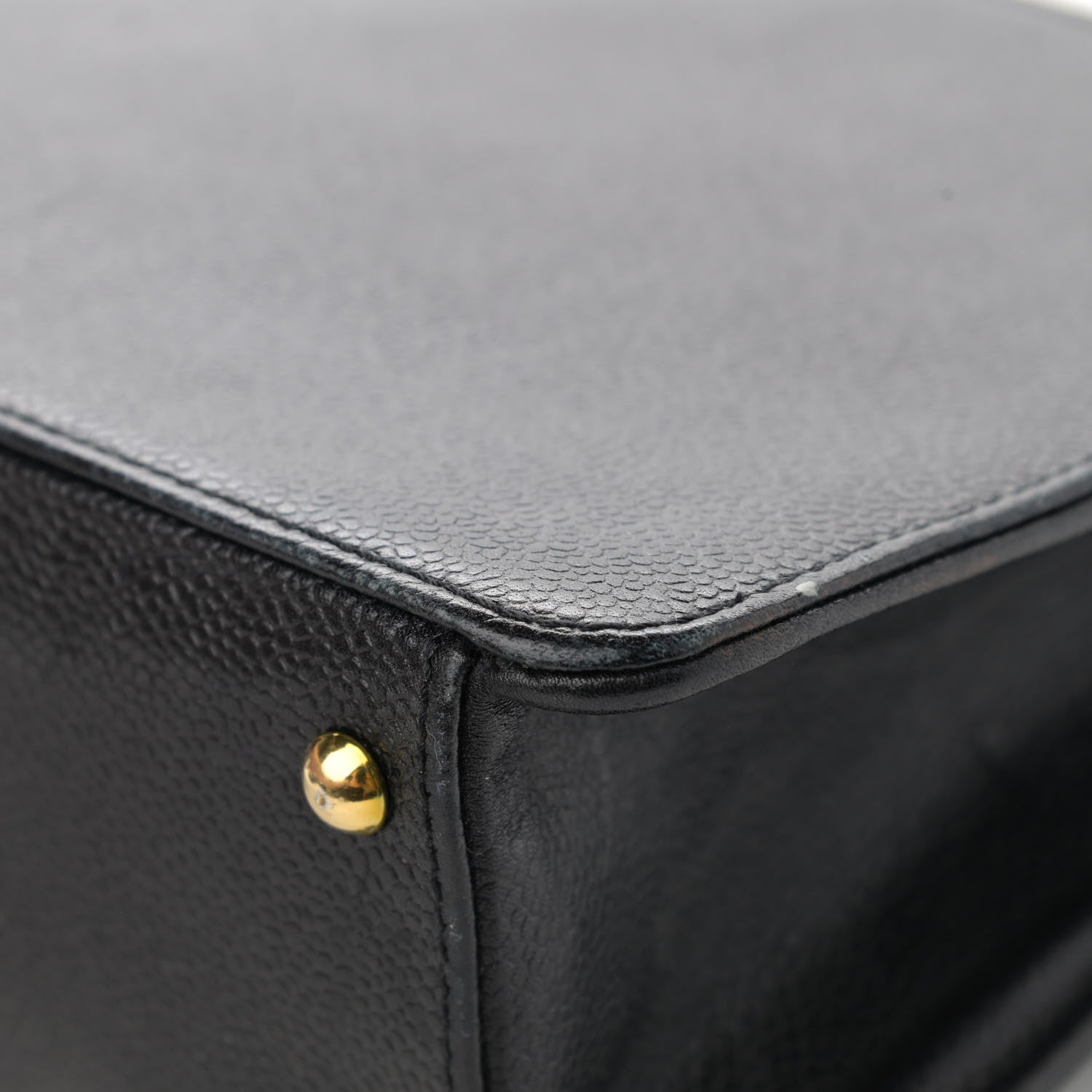 Chanel Caviar Flap Shoulder Bag Black 12 of 17