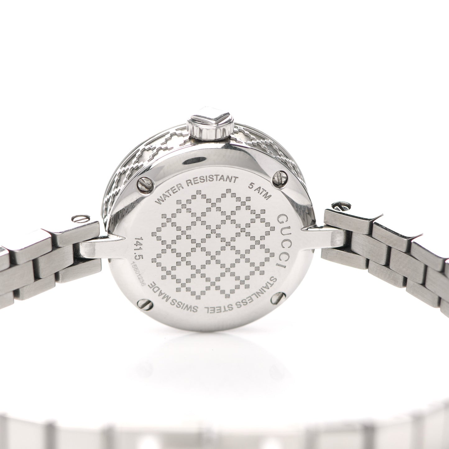 Stainless Steel Diamond Mother of Pearl 22mm Diamantissima Quartz Watch