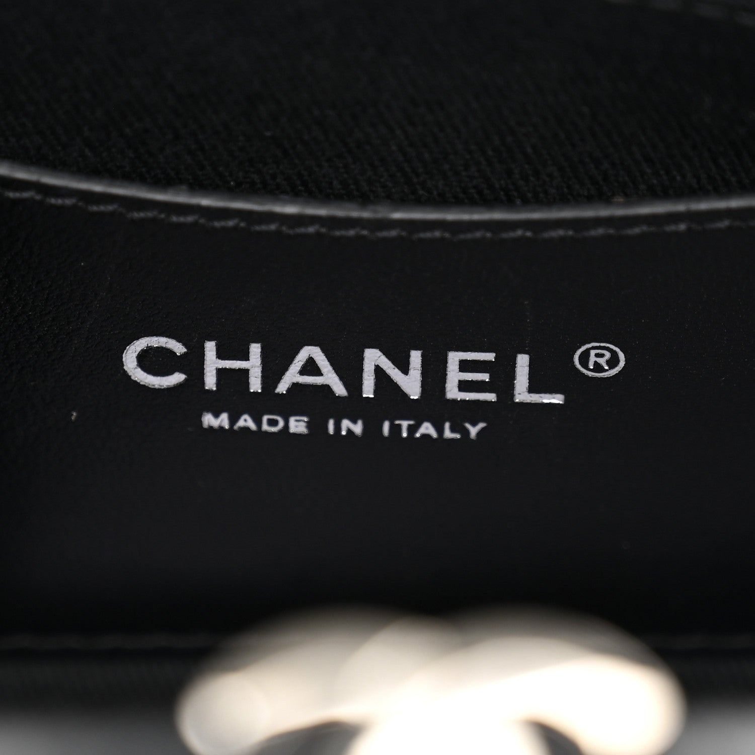 Chanel Glazed Calfskin Quilted Medium Just Mademoiselle Black 6 of 10