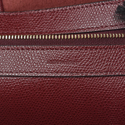 Celine Grained Calfskin Small Vertical Cabas Light Burgundy 7 of 8